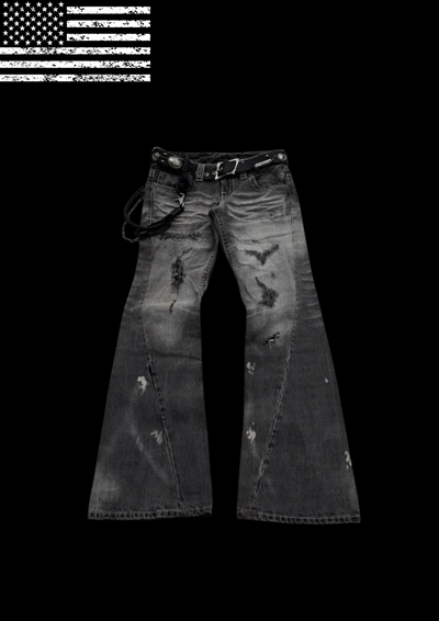 ‘VXMPIRE’ FLARED JEANS 𖦏