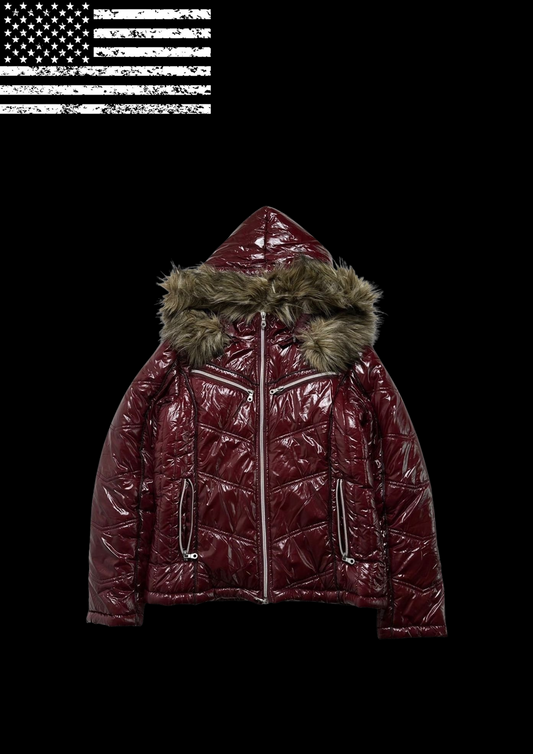 ‘RED FUR’ JACKET 𖦏