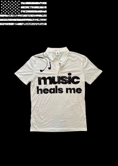 ‘MUSIC HEALS’ TEE 𖦏