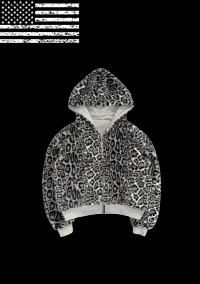 ‘LEOPARD’ HOODIE 𖦏
